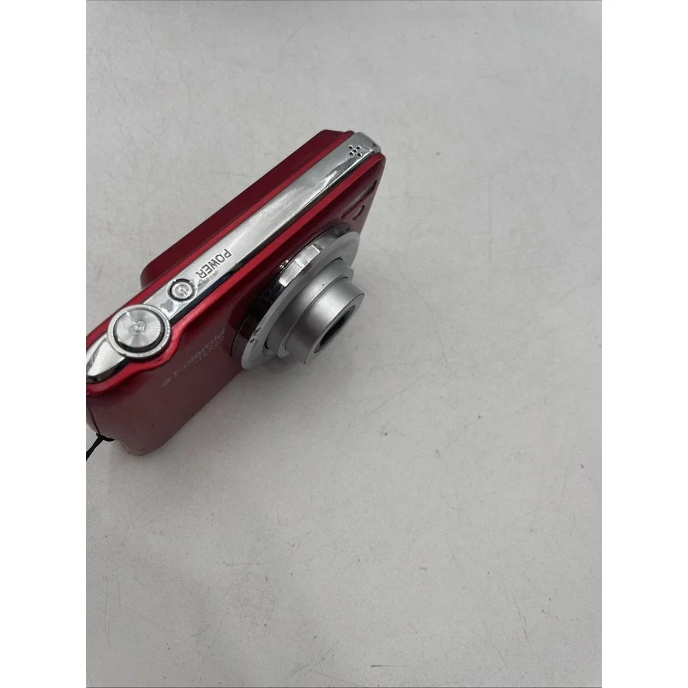 POLAROID IEX29 18MP 10X ZOOM DIGITAL CAMERA+New Battery+SD CARD RED+Case